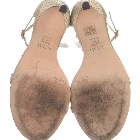 Stuart Weitzman Leather Sandals - Picture 5 of 5